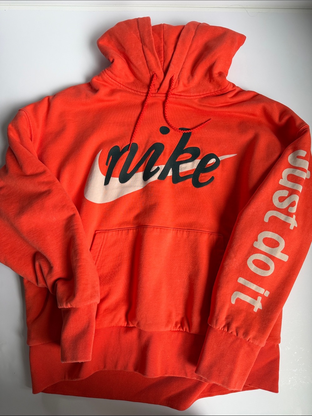 Nike Orange Hoodie - Thick/Heavy Material